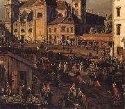 Bernardo Bellotto The Freyung in Vienna from the south-east china oil painting reproduction